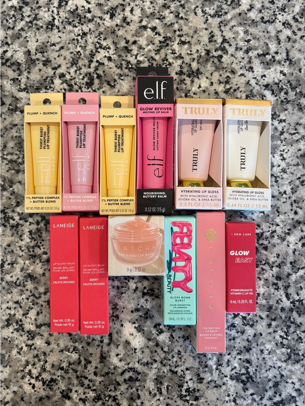 Bulk Lip Gloss Oils and Masks Set of 12